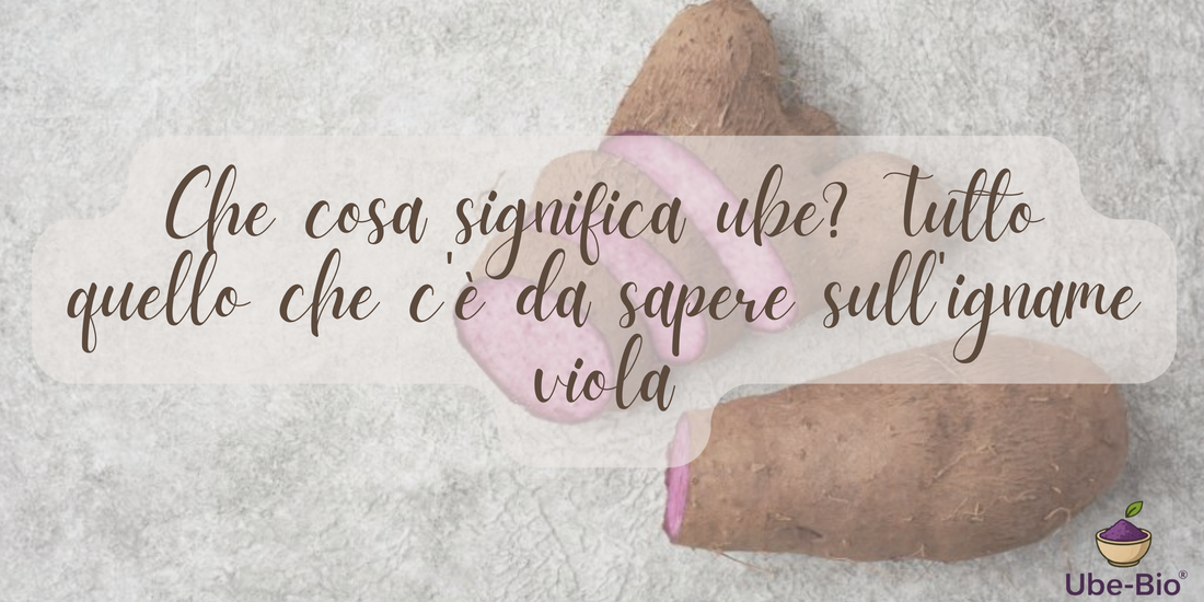 Che cosa significa ube? Tutto quello che c'è da sapere sull'igname viola