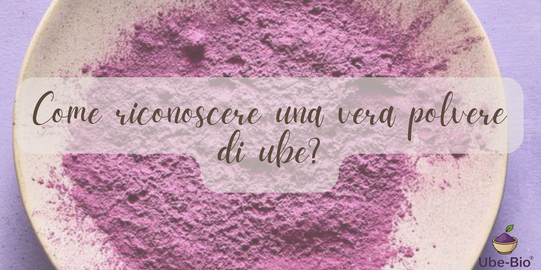 Come riconoscere una vera polvere di ube?