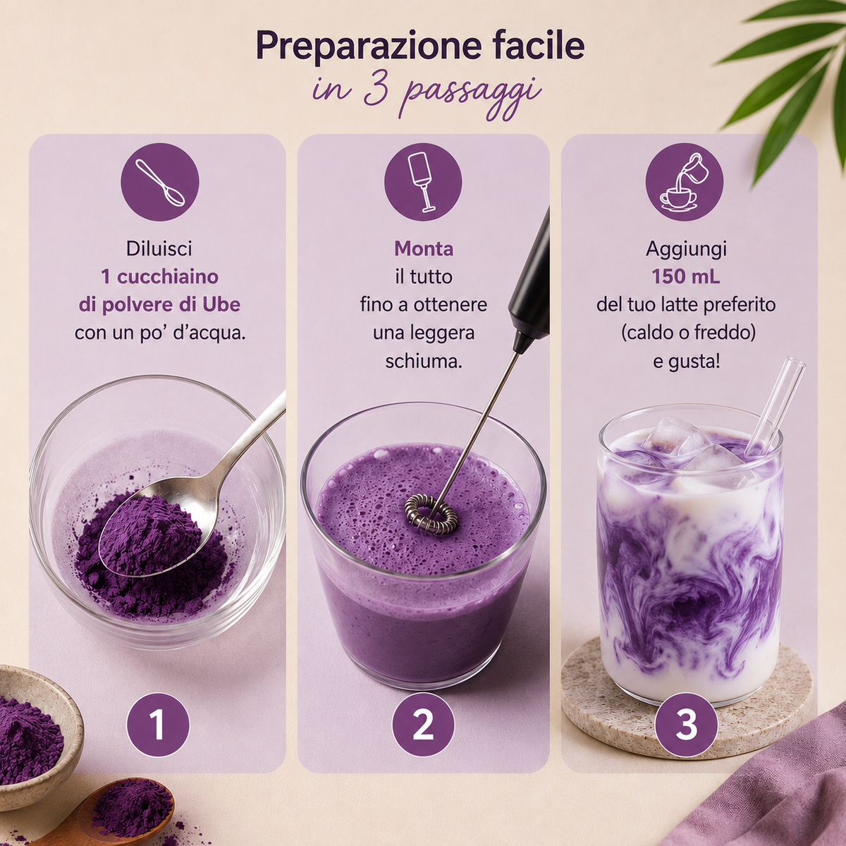 Preparazione di Ube 